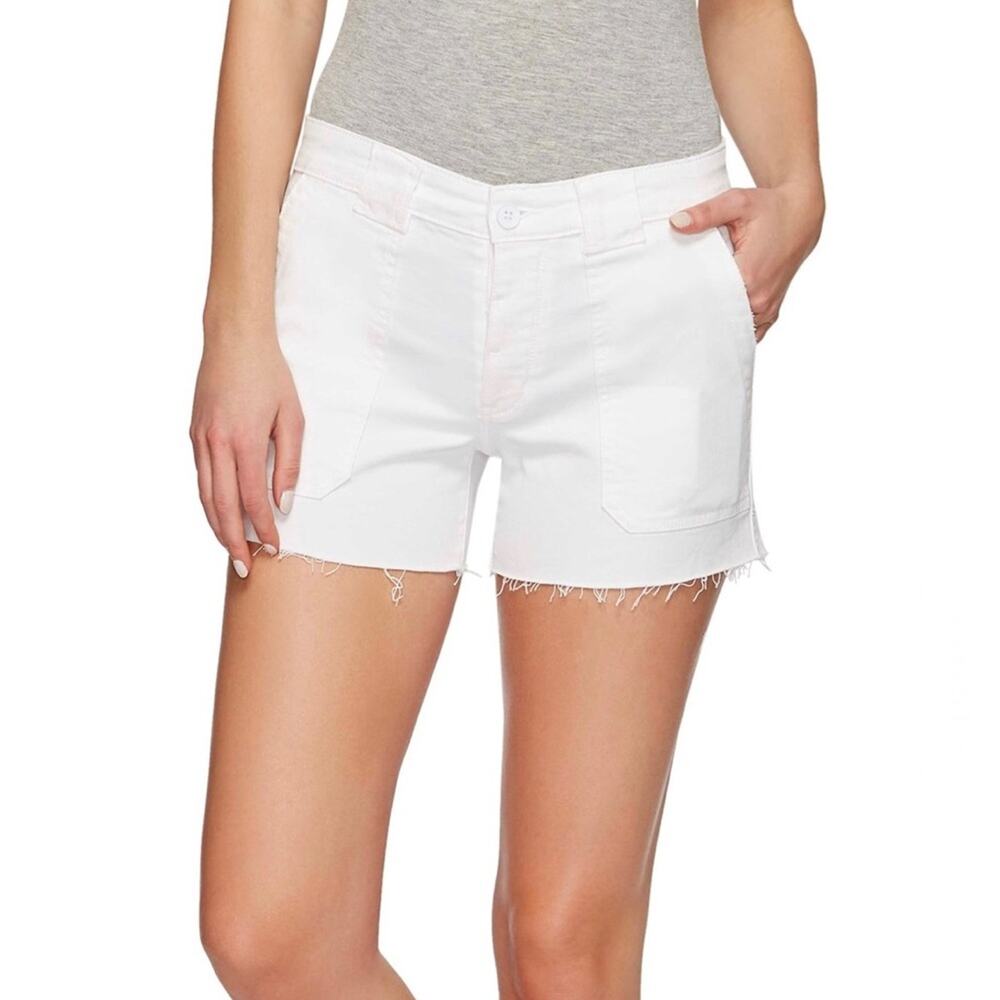 Sam Edelman Lotus Raw Edge Utility Shorts Size 2